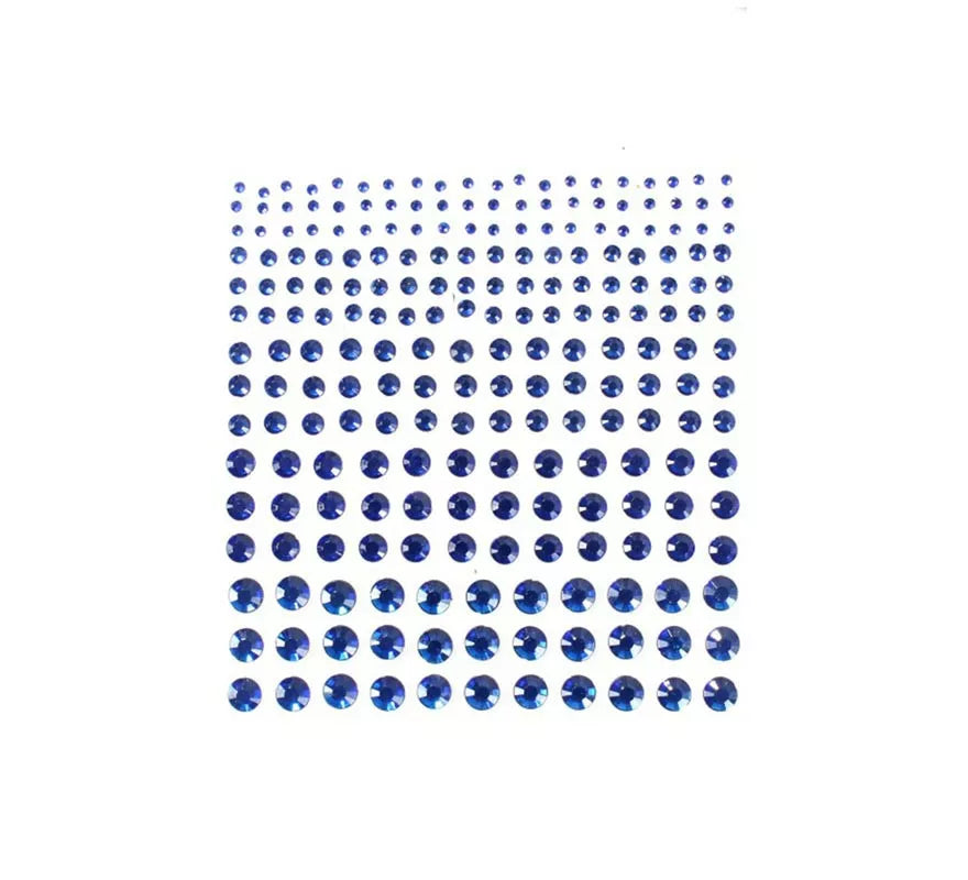 Translation missing: pt-PT.Joyas Adhesivas de Diamante brillo azul adulto