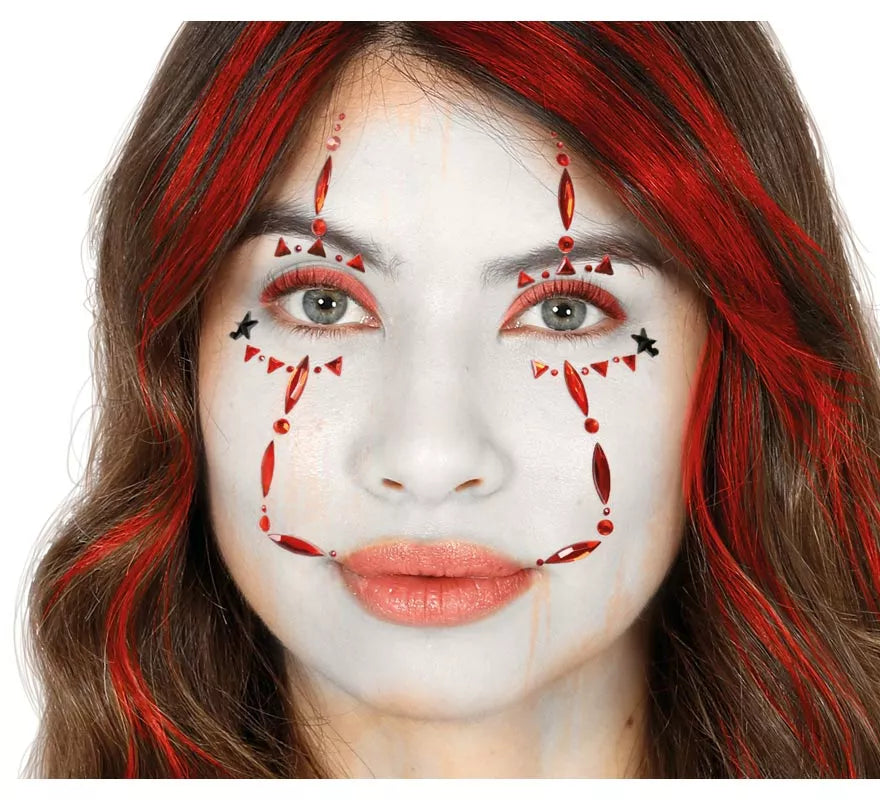 Translation missing: pt-PT.Joyas Faciales Adhesivas de Payaso