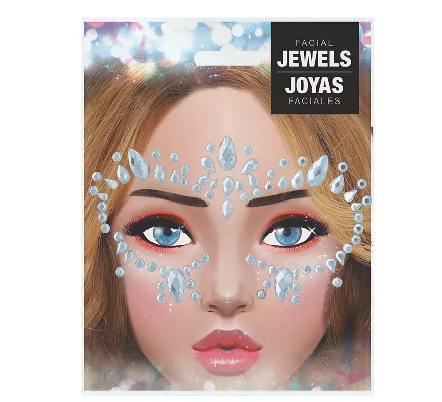 Translation missing: pt-PT.Joyas Faciales Adhesivas Plateadas