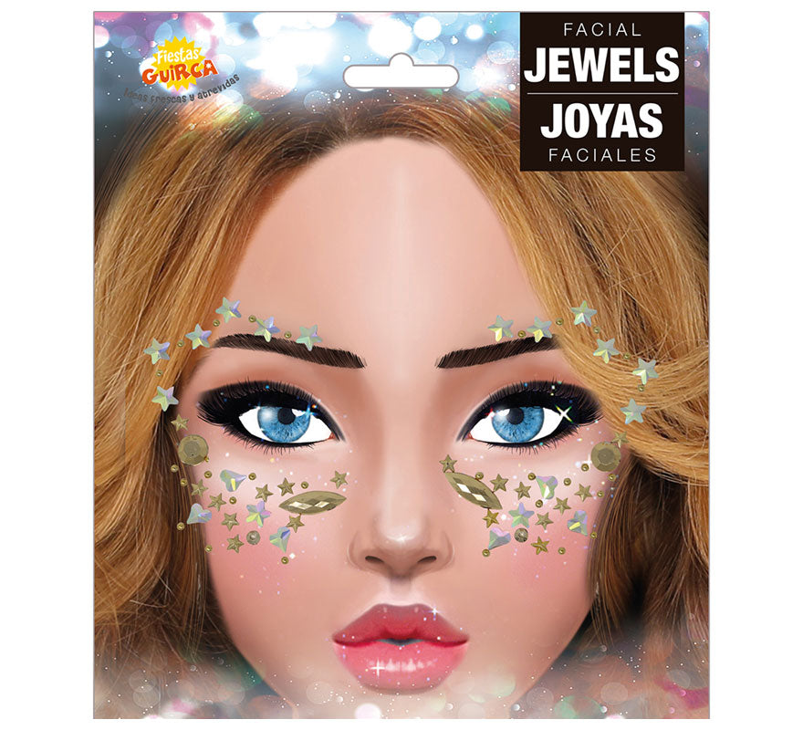Translation missing: pt-PT.Joyas Faciales Estrellas Adhesivas