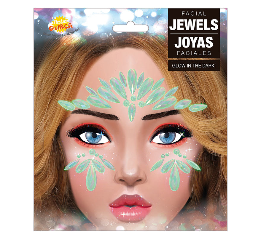 Translation missing: pt-PT.Joyas Faciales Glow In The Dark 2 Adhesivas