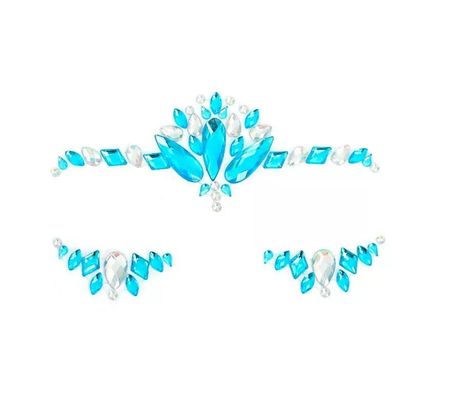 Translation missing: pt-PT.Joyas Faciales gotas azul mar y plateado