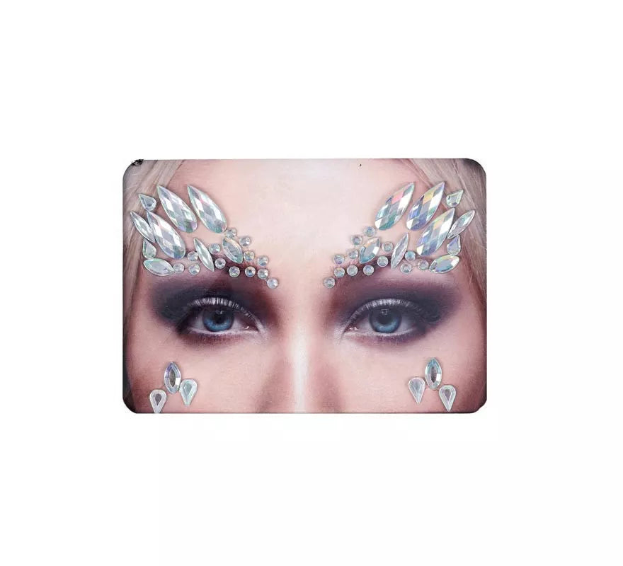 Translation missing: pt-PT.Joyas Faciales gotas plateadas brillantes
