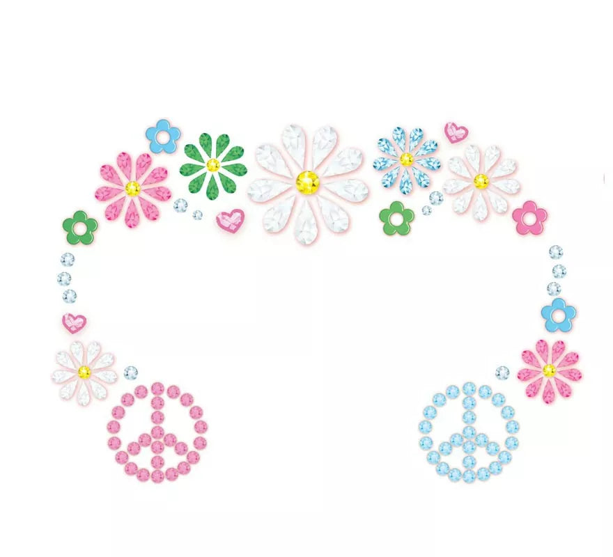 Translation missing: pt-PT.Joyas Faciales Hippie Floral