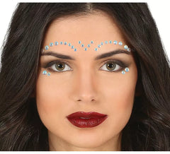 Joias faciais para olhos brilhantes