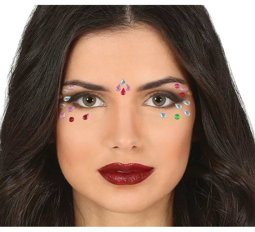 Translation missing: pt-PT.Joyas Faciales para Ojos Gotas multicolor