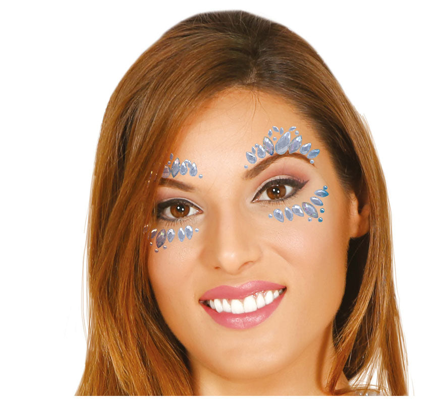 Translation missing: pt-PT.Joyas Faciales Plata Adhesivas