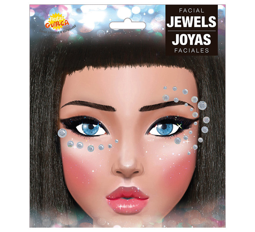 Translation missing: pt-PT.Joyas Faciales Plata Adhesivas