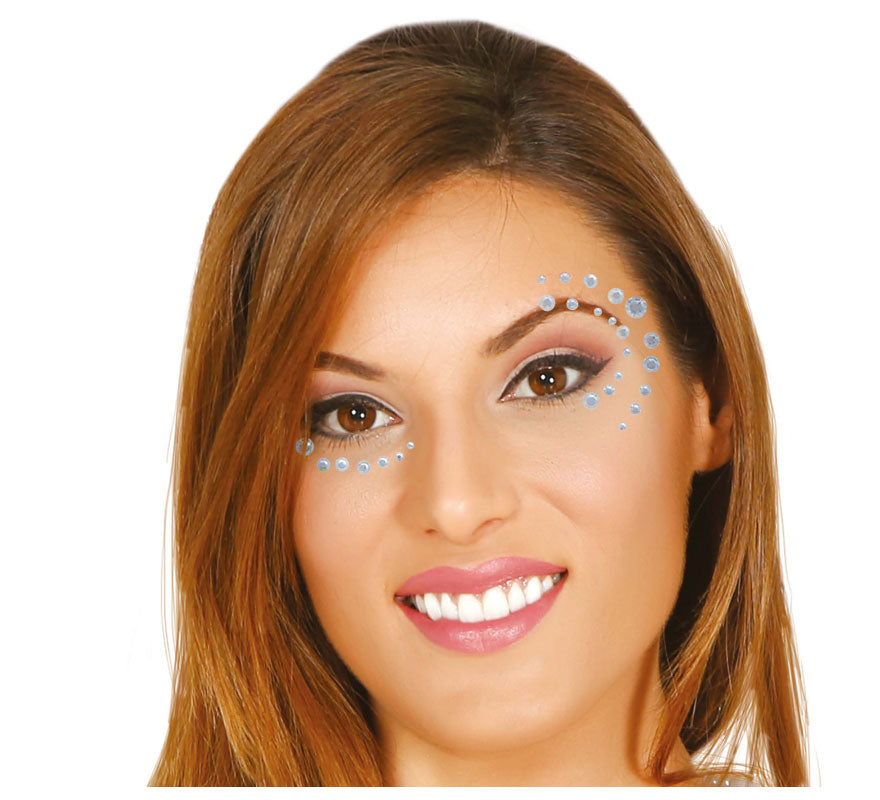 Translation missing: pt-PT.Joyas Faciales Plata Adhesivas
