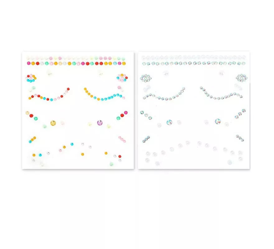 Translation missing: pt-PT.Joyas Faciales puntos con brillo colores surtidos