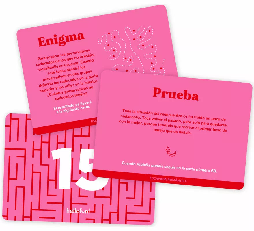 Juego de Mesa Hot Room para adultos