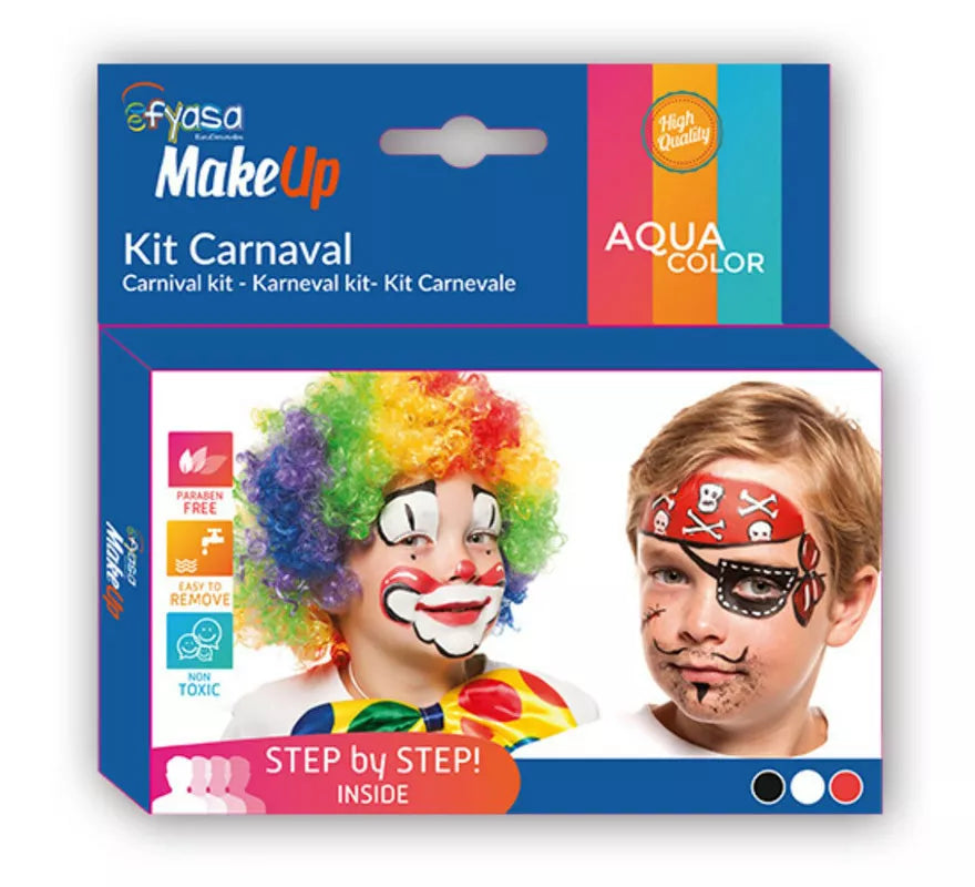 Translation missing: pt-PT.Kit Carnaval de 3 Colores al Agua de 3X2 gr