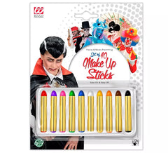 Kit com 10 Bastões de Maquiagem 24 ml