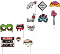 Kit de 12 peças para Photocall Halloween