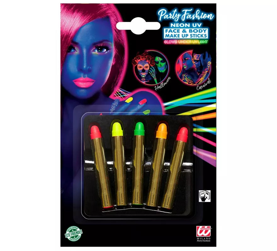 Translation missing: pt-PT.Kit de 5 Barras Maquillaje Fluorescente