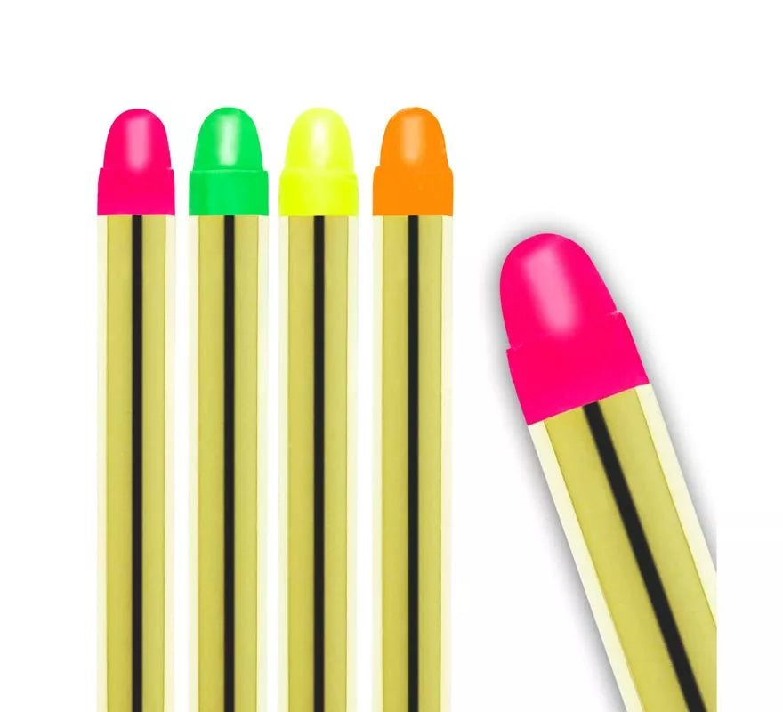 Kit de 5 Barras Maquillaje Fluorescente