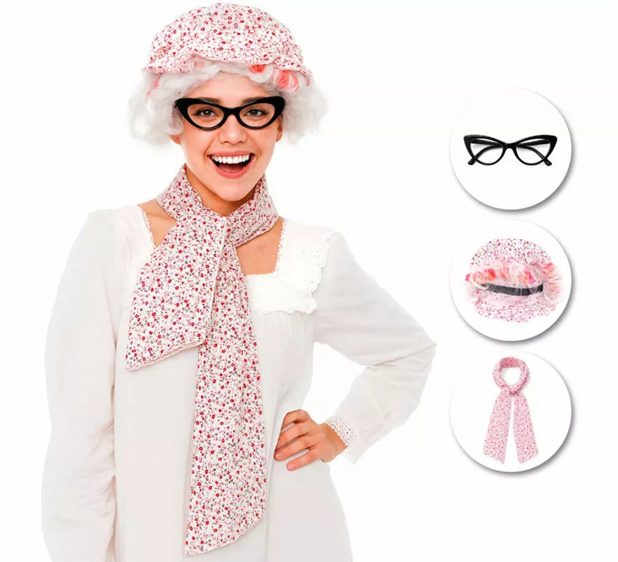 Translation missing: pt-PT.Kit de Abuelita: Gafas, Gorro y Pañuelo
