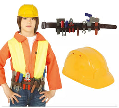 Kit de pedreiro com capacete