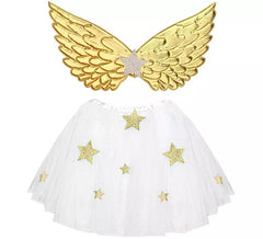 Kit Anjo Infantil: Asas e Tutu