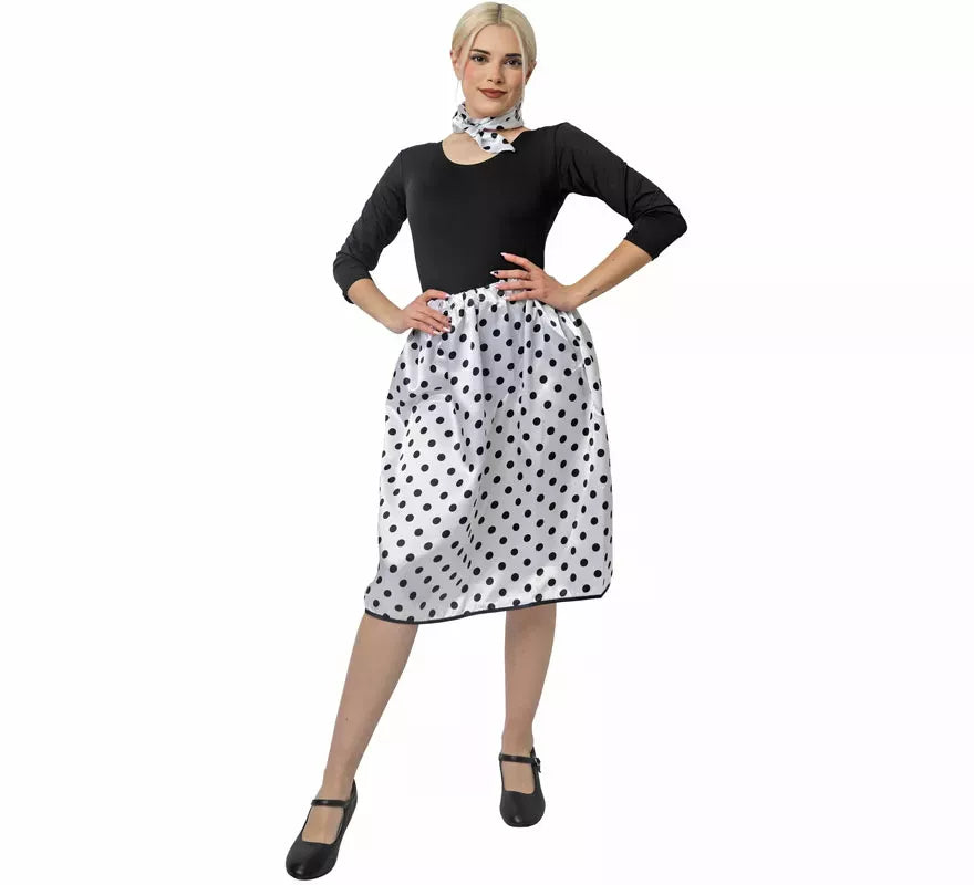 Translation missing: pt-PT.Kit de Años 50 de rasete para mujer: Pañuelo y Falda