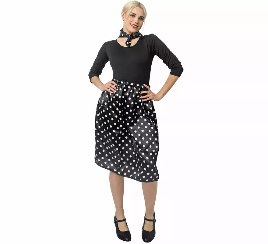 Translation missing: pt-PT.Kit de Años 50 de rasete para mujer: Pañuelo y Falda