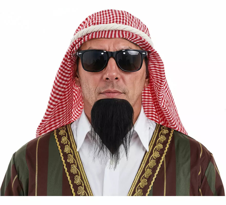 Translation missing: pt-PT.Kit de Árabe: Barba, Gafas y Turbante