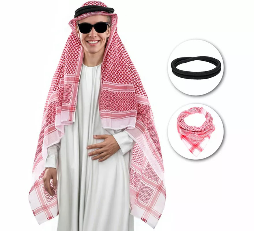 Translation missing: pt-PT.Kit de Árabe: Turbante y Cinta de Cabeza