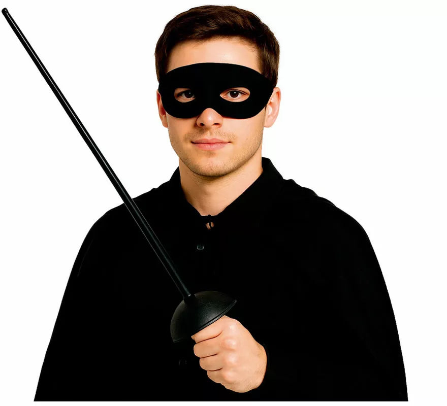 Translation missing: pt-PT.Kit de Bandido: Antifaz y Espada de 62x5 cm de plástico