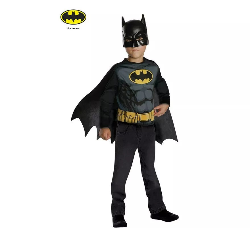 Translation missing: pt-PT.Kit de Batman negro y amarillo: Top y Máscara
