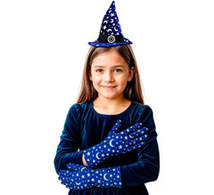 Kit Bruxa da Lua Infantil: Faixa de Cabeça e Luvas