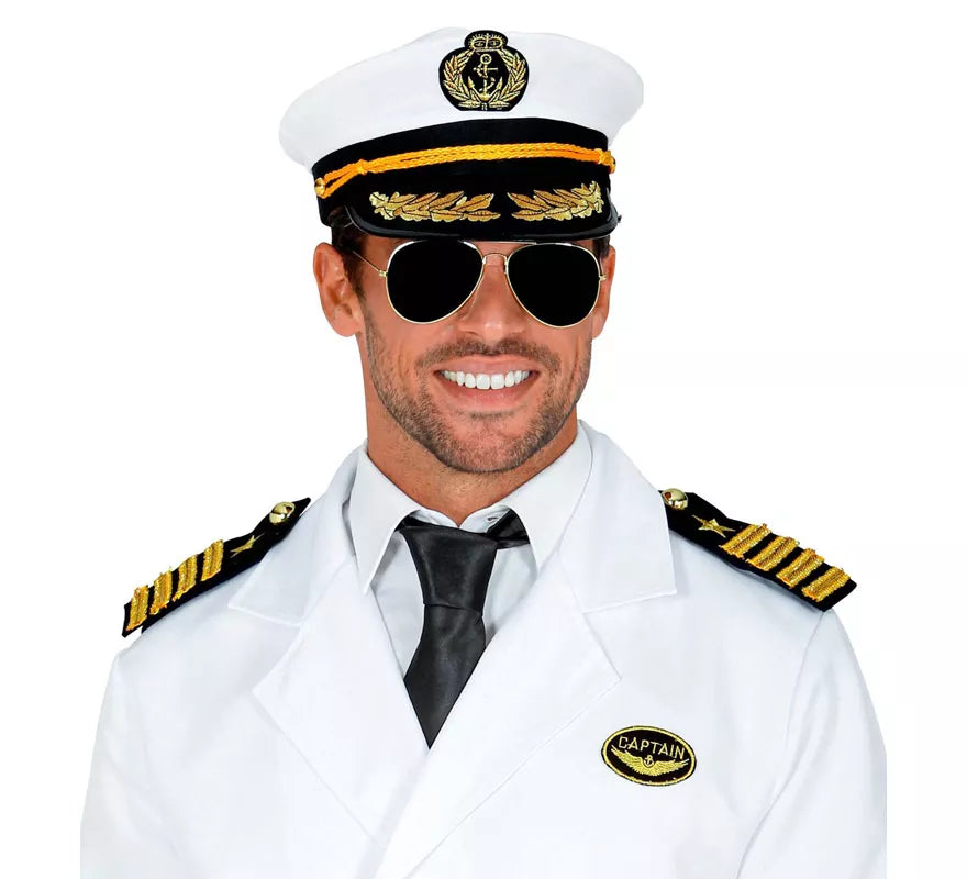 Translation missing: pt-PT.Kit de Capitán Marino: Gorra, Gafas y Presillas de grado