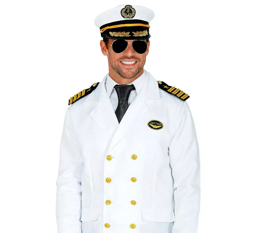 Kit de Capitán Marino: Gorra, Gafas y Presillas de grado