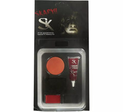 Kit de Caracterização de Maquiagem de Zumbi e Espectro