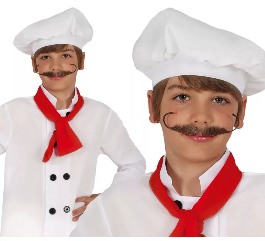 Translation missing: pt-PT.Kit de Cocinero infantil: Gorro y Chaqueta