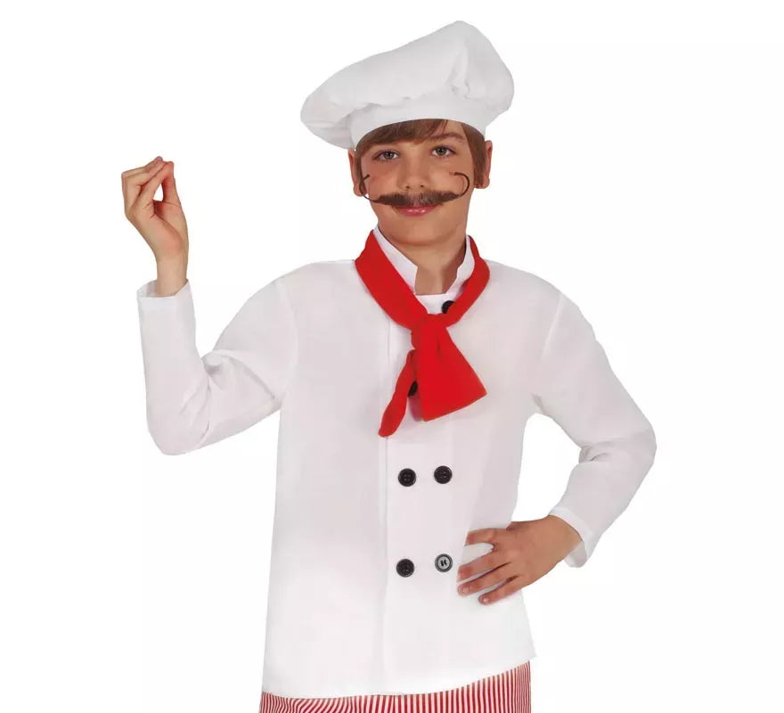Translation missing: pt-PT.Kit de Cocinero infantil: Gorro y Chaqueta