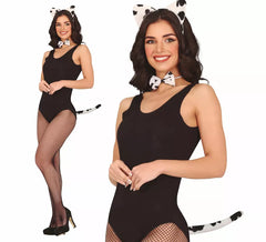 Kit Dálmata Adulto: Tiara, gravata borboleta e cauda