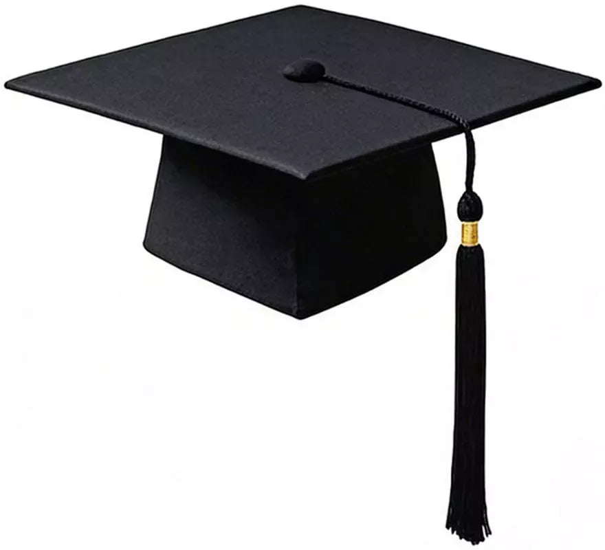 Kit de Graduado infantil: Birrete negro y Estola o Banda dorada
