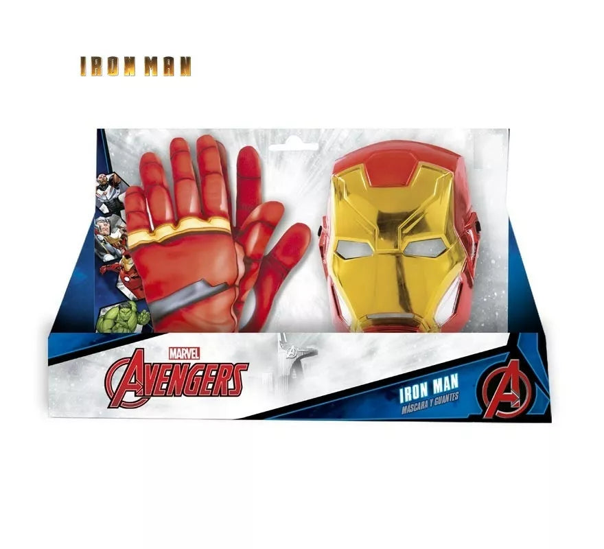 Translation missing: pt-PT.Kit de Iron Man infantil: Guantes y Máscara