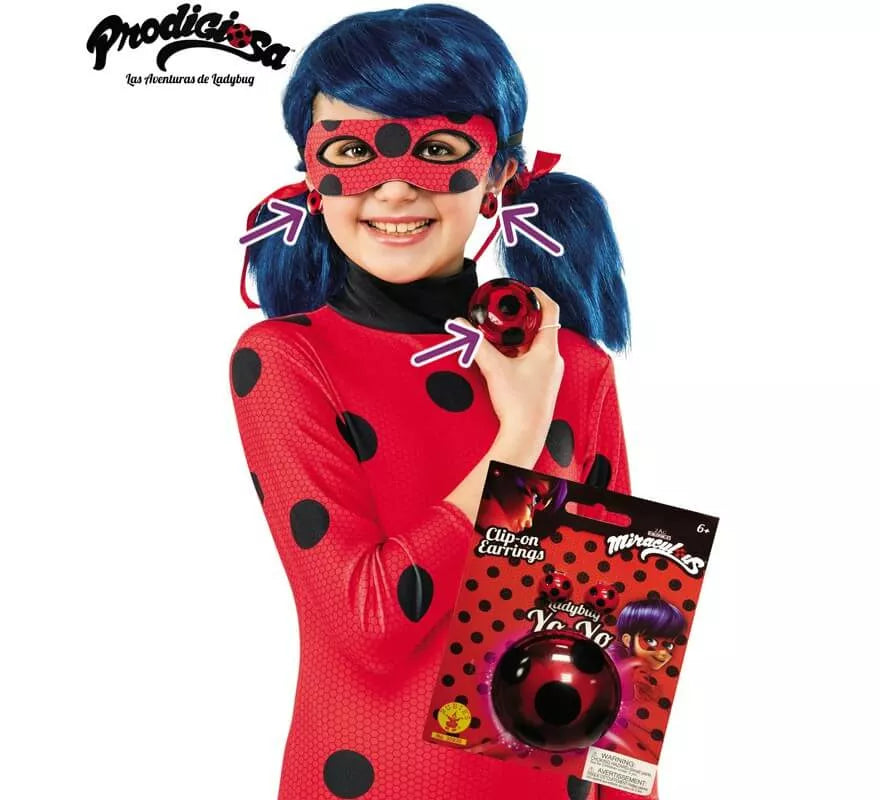 Translation missing: pt-PT.Kit de Ladybug: Yo-Yo y Pendientes