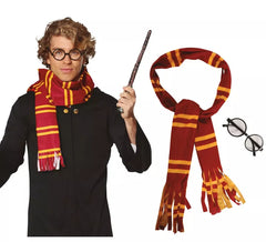 Kit de feiticeiro: lenço e óculos