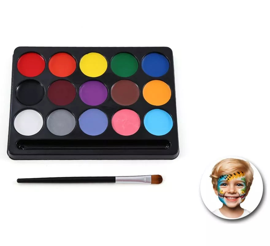 Translation missing: pt-PT.Kit de Maquillaje básico: 15 colores y brocha
