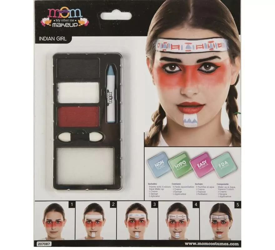 Translation missing: pt-PT.Kit de Maquillaje de India adulto