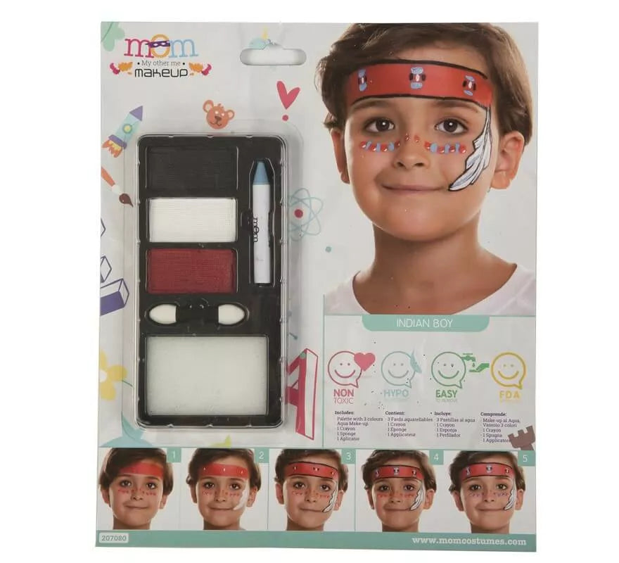 Translation missing: pt-PT.Kit de Maquillaje de Indio infantil
