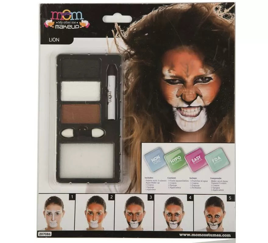Translation missing: pt-PT.Kit de Maquillaje de León adulto