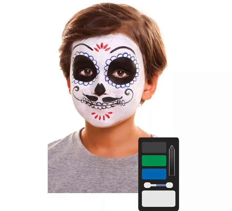 Translation missing: pt-PT.Kit de Maquillaje de Señor de Día de los Muertos