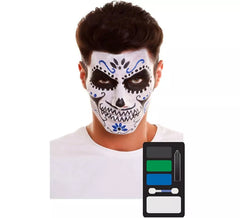 Kit de maquiagem para o Dia do Senhor Morto