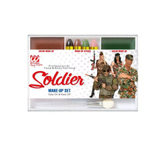 Kit de maquiagem para soldado