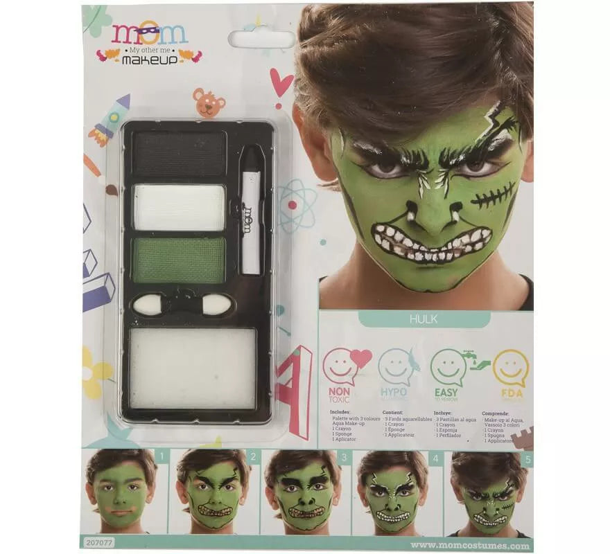 Translation missing: pt-PT.Kit de Maquillaje de Superhéroe verde