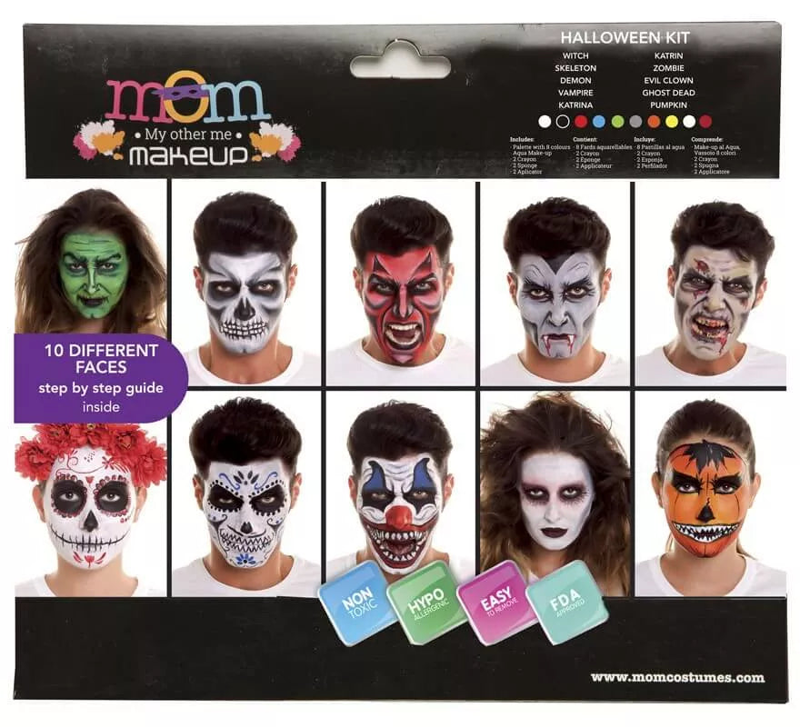 Translation missing: pt-PT.Kit de Maquillaje Deluxe Halloween adultos