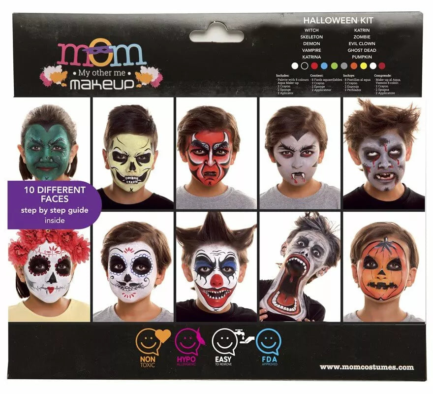 Translation missing: pt-PT.Kit de Maquillaje Deluxe Halloween infantil